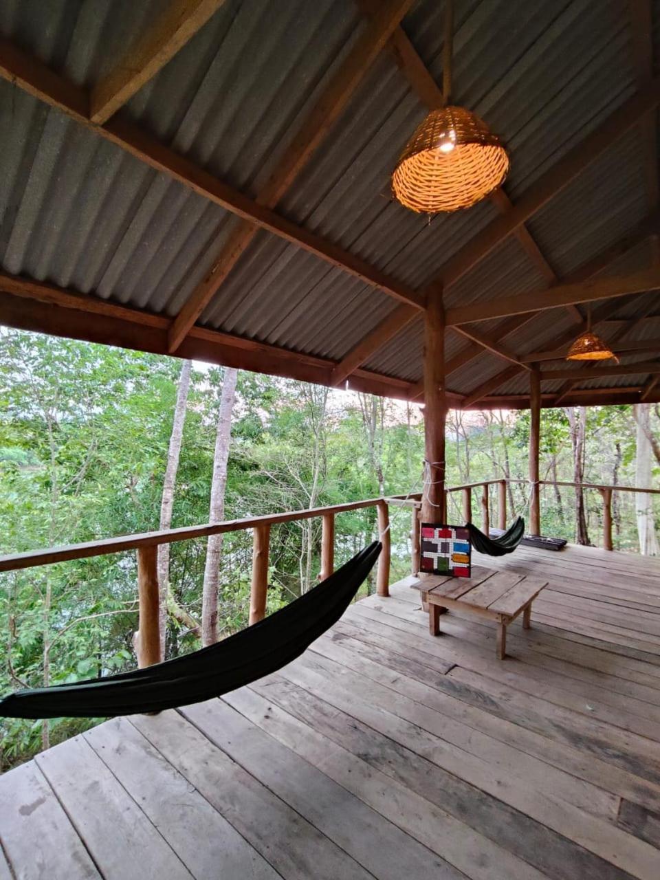 Ban Kiangtat Fandee Island Treehouses & Ziplines - Tad Lo, Bolaven Loop Pakse מראה חיצוני תמונה